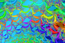 Rainbow Web Fractal